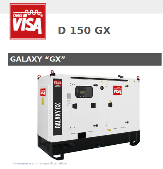 Scheda VISA D150GX